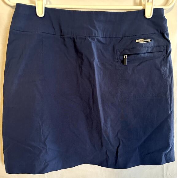 Jamie Sadock Woman's Navy Blue Golf Skorts Size 8 - Picture 2 of 7